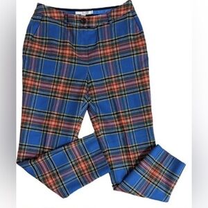 Boden 8R Plaid Ankle Tartan Pattern Pants